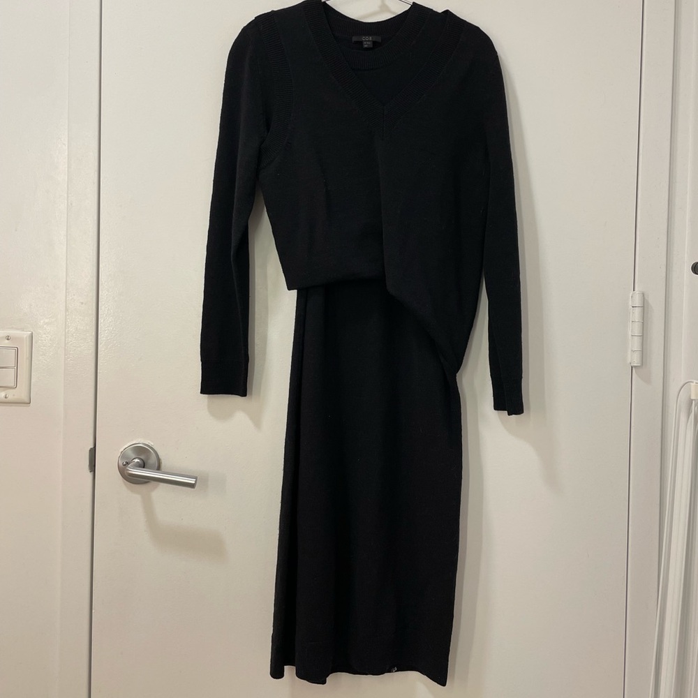 COS two-piece look dress